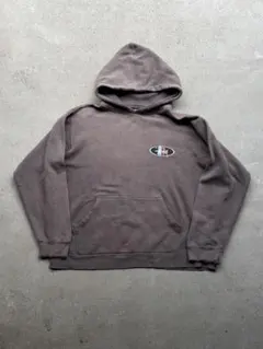 90's 極上鬼フェード OLD STUSSY 両面プリントパーカー 紺タグ
