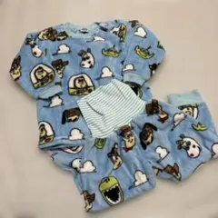 トイストーリー　パジャマ　モコモコ　100cm 青