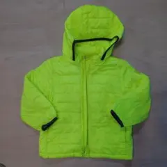 GAP 蛍光イエロー ダウンジャケット100