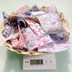 リバティ　ラミネート 小さな小さなはぎれ　150g