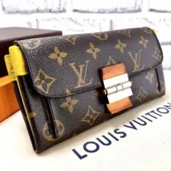 ルイヴィトン ポルトフォイユ エリゼ モノグラム サフラン M60413
