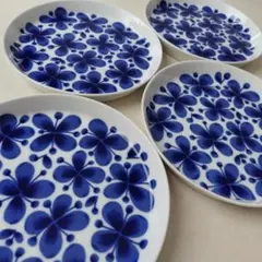 砥部焼 丸皿 4枚 直径22cm - メルカリ