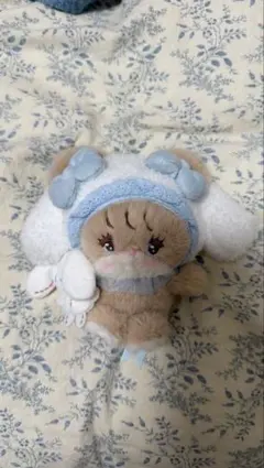 mikko サンリオ　コラボ　マスコットホルダー　ラテ　シナモン　ミッコ