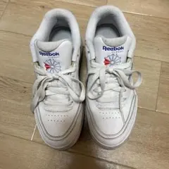 Reebok Classic ホワイトスニーカー 6 1/2