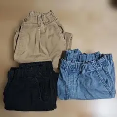 ユニクロ　ロングパンツ3枚セット　140cm