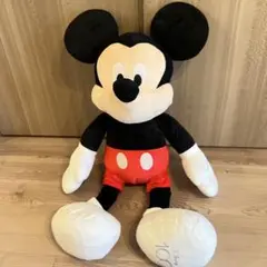 コストコ 100㎝ ホワイトミッキーマウス ぬいぐるみ ディズニー BIG