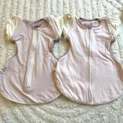 ねくるみ 2点セット ピンク スワドル