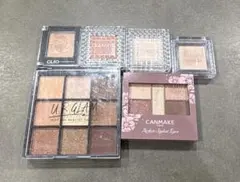 アイシャドウ6点セット CLIO CEZANNE CANMAKE