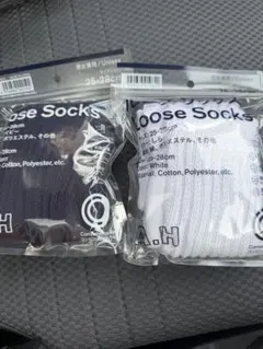 A.H Loose Socks 2足セット 25-28cm