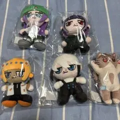 オバケイドロ ぬいぐるみ マスコット 全6種 コンプ モーリー