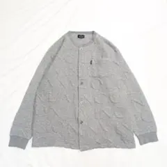 LANVIN メンズ パジャマ トップス グレー M ジャガード