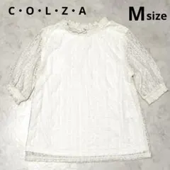 C・O・L・Z・A コルザ トップス 半袖 総レース 白 アイボリー Mのサムネイル