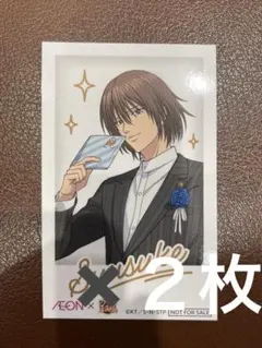 【即日発送】新テニスの王子様　イラスト　チェキ風カード 不二周助　２枚セット