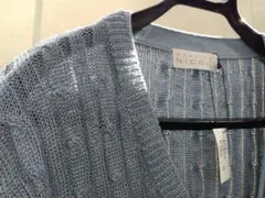 ニコル　リネンカーディガン