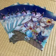 白猫プロジェクト クリアファイル 魔法使いと黒猫のウィズ6枚のサムネイル