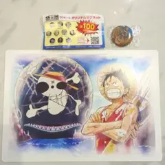 くら寿司 ビッくらポン ワンピースマグネット ワンピースB5マルチシート ルフィ