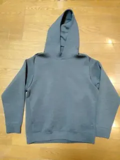 ☆ UNIQLO ウルトラストレッチスウェットプルパーカ (黒)☆