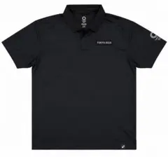ASICS東京2020 オリンピック ポロシャツ ブラック XLのサムネイル