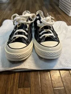 【CONVERSE】ct70　ローカット　チャックテーラー　ブラック25.5cm