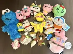 ぬいぐるみ まとめ売り キャラクター ドラえもん 映画 カービー ふなっしー