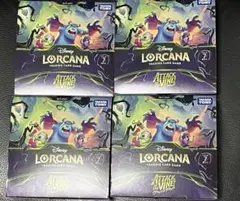 ディズニー ロルカナ ヴァインズアタック 4BOX シュリンク無しのサムネイル