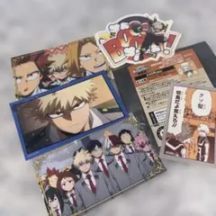 ヒロアカ 爆豪勝己 ステッカーセット 5点