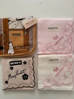 PAUL & JOE MARY QUANT AGATHA ハンカチセットのサムネイル