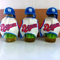 【非売品】昭和レトロ◼️中日ドラゴンズ▲ミニヘルメット&ユニフォーム●3セット