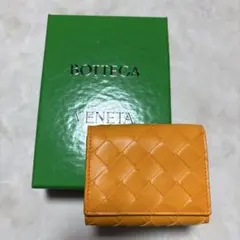 Bottega Veneta オレンジ 三つ折り財布