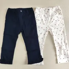 any FAM petit main カプリ　七分丈　パンツ　接触冷感　夏