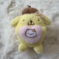 サンリオ ポムポムプリン 推しハート ぬいぐるみ マスコット