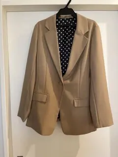 ベージュ テーラードジャケット Lサイズ
