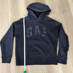 GAP ネイビー フード付きパーカー 140cm 裏起毛