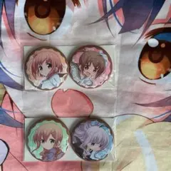 スロウスタート　缶バッジセット