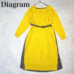 【週末限定】GRACE CONTINENTAL Diagram 異素材ニット