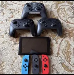 【ジャンク品】Nintendo Switch 本体　コントローラー純正
