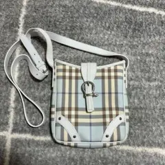 BURBERRY　LONDON バッグ ライトブルーのサムネイル