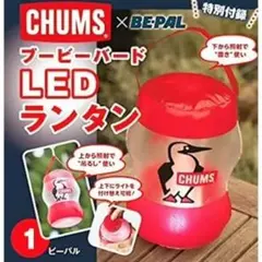 BE-PAL ブービーバードLEDランタン　チャムス　CHUMS　雑誌　新品のサムネイル