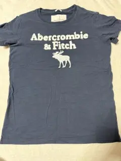 Abercrombie&Fitch アバクロ ネイビー Tシャツ