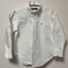 Ralph Lauren ラルフローレン 長袖シャツ 白 110