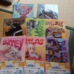 ワンピース１番くじ思い描く未来クリアファイルセット8まい