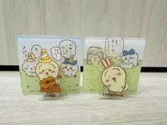 ちいかわビスケット　アクリルシーンクリップ うさぎ2個セット