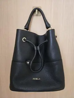 FURLA フルラ バケット型 2WAY コスタンザ ショルダーバッグ ブラック