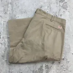 レッドキャップ　ワークパンツ　古着　ボトムス　チノ　カーゴ　ベージュ　W42