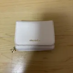 niko and... 三つ折り財布 ホワイト