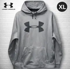 USA Under Armour グレー フード付きパーカー人気 美品