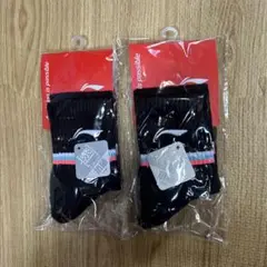 Li-Ning ブラックソックス 22-25cm 2足セット新品未使用品