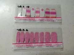 INCOCO ネイルシール 2種セット 開封済みのサムネイル