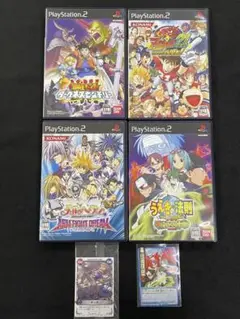 [カード付き有]PS2 アニメシリーズ 4本セット