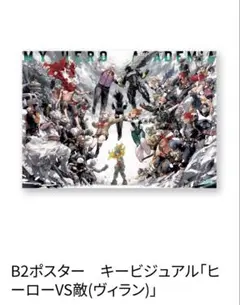 僕のヒーローアカデミア 原画展 キービジュアル B2ポスター
